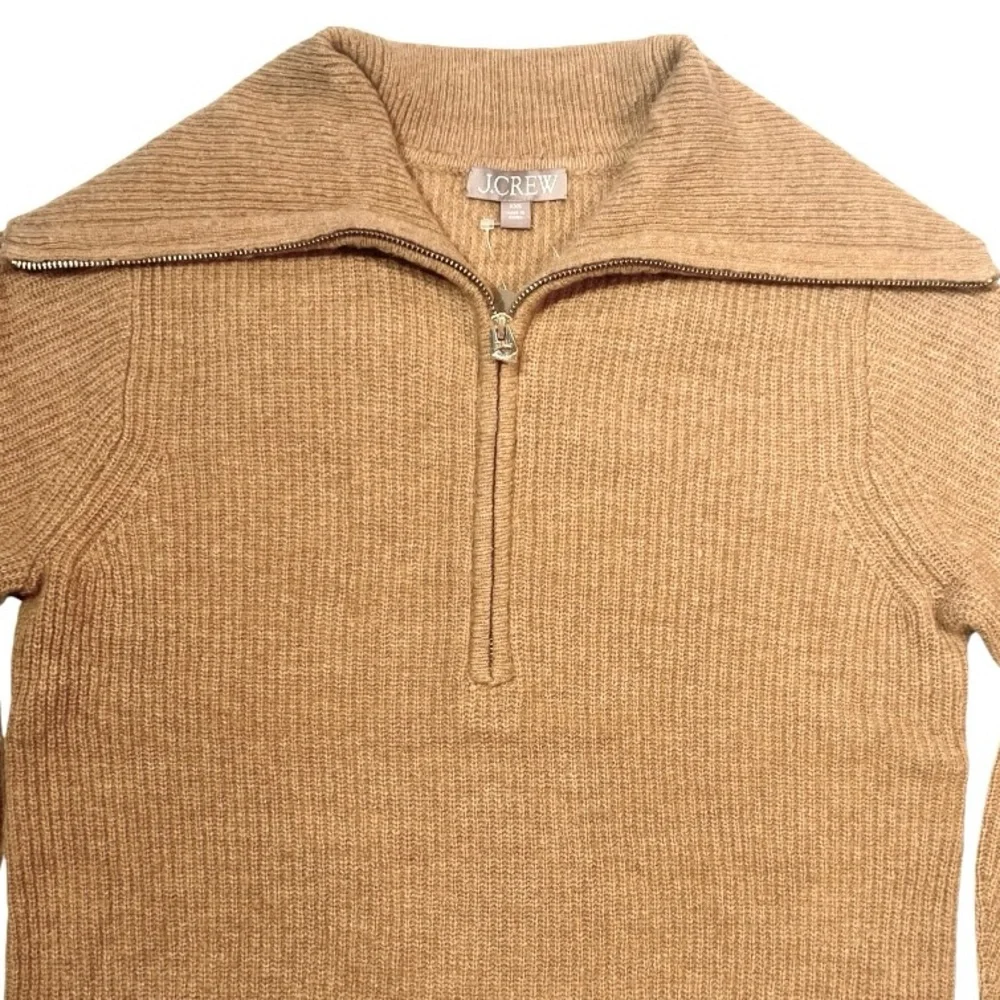 J. Crew Half-zip Stretch Sweater